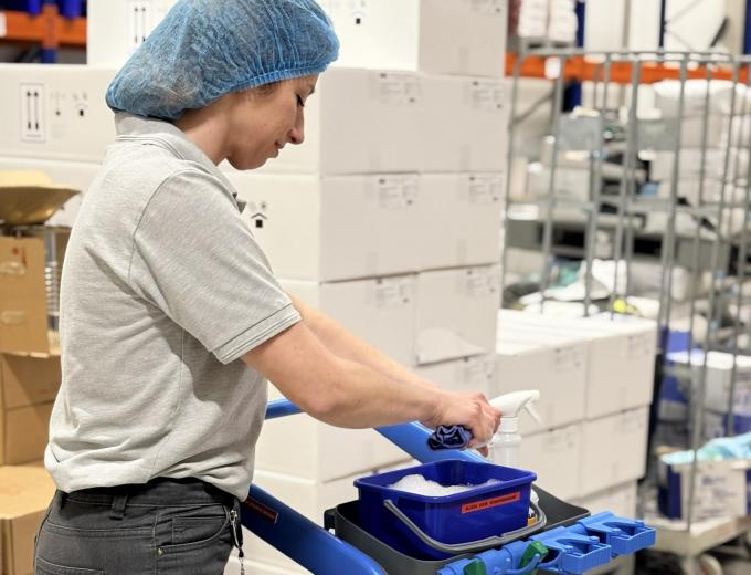 Medewerker schoonmaak